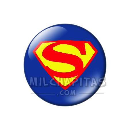 Chapa de DC Comics: Logo Superman (1944)