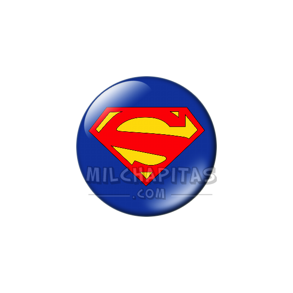 Chapa de DC Comics: Logo Superman (New 52)