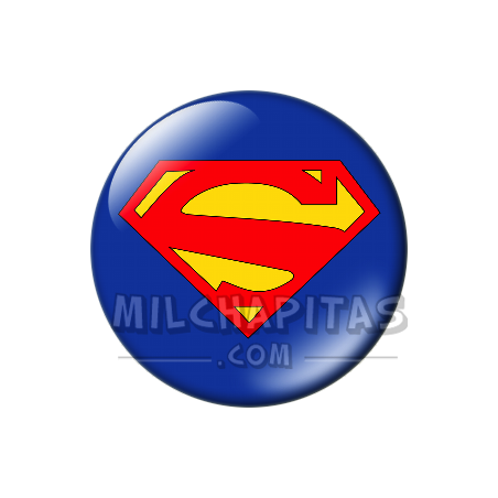 Chapa de DC Comics: Logo Superman (New 52)