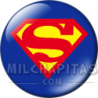 Chapa de DC Comics: Logo Superman (clásico)