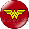 Chapa de DC Comics: Logo Wonder Woman