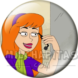 Chapa de Scooby Doo: Daphne