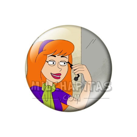Chapa de Scooby Doo: Daphne
