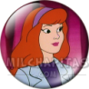 Chapa de Scooby Doo: Daphne (Con Bata)