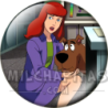 Chapa de Scooby Doo: Daphne y Scooby-Doo