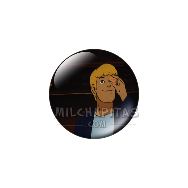 Chapa de Scooby Doo: Fred