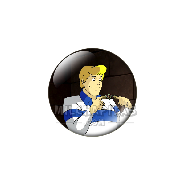 Chapa de Scooby Doo: Fred (Con la Cámara)