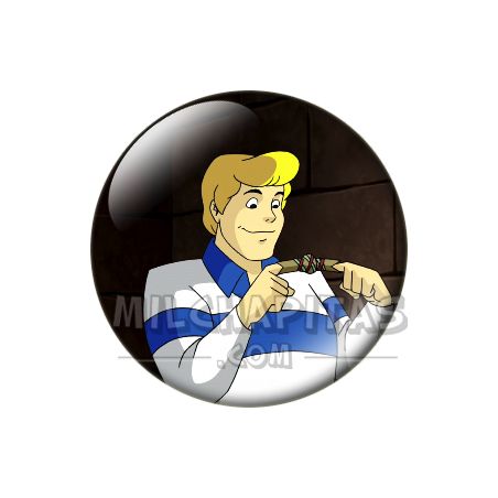 Chapa de Scooby Doo: Fred (Con la Cámara)