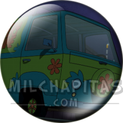 Chapa de Scooby Doo: La Máquina del Misterio