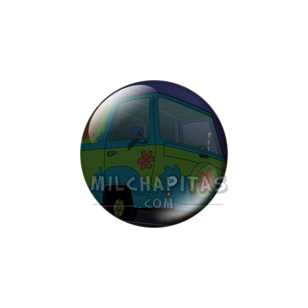 Chapa de Scooby Doo: La Máquina del Misterio