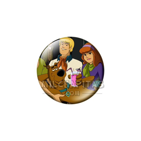 Chapa de Scooby Doo: La Pandilla (Con Scooby-Doo)