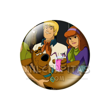 Chapa de Scooby Doo: La Pandilla (Con Scooby-Doo)