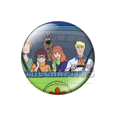 Chapa de Scooby Doo: La Pandilla (En la Máquina del Misterio)
