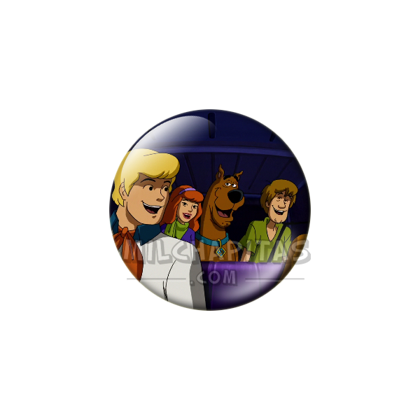 Chapa de Scooby Doo: La Pandilla (En la Furgoneta)