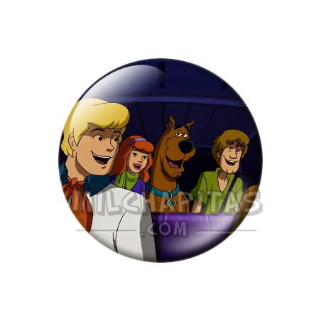 Chapa de Scooby Doo: La Pandilla (En la Furgoneta)