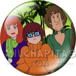 Chapa de Scooby Doo: La Pandilla (En la Selva)