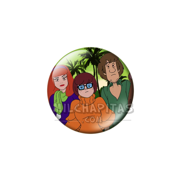Chapa de Scooby Doo: La Pandilla (En la Selva)
