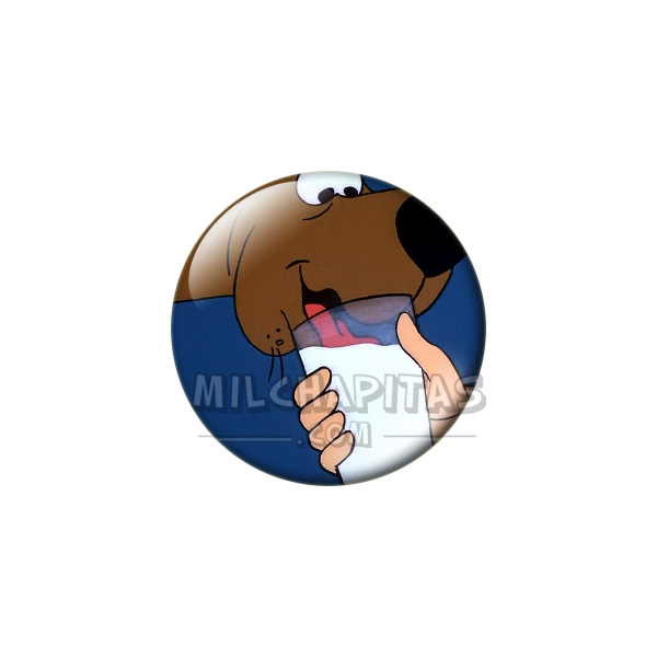 Chapa de Scooby Doo: Scooby-Doo (Bebiendo)