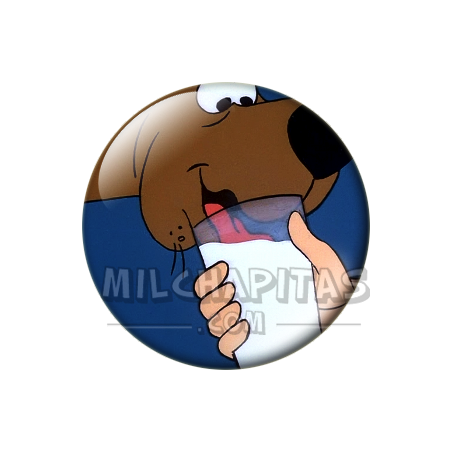 Chapa de Scooby Doo: Scooby-Doo (Bebiendo)