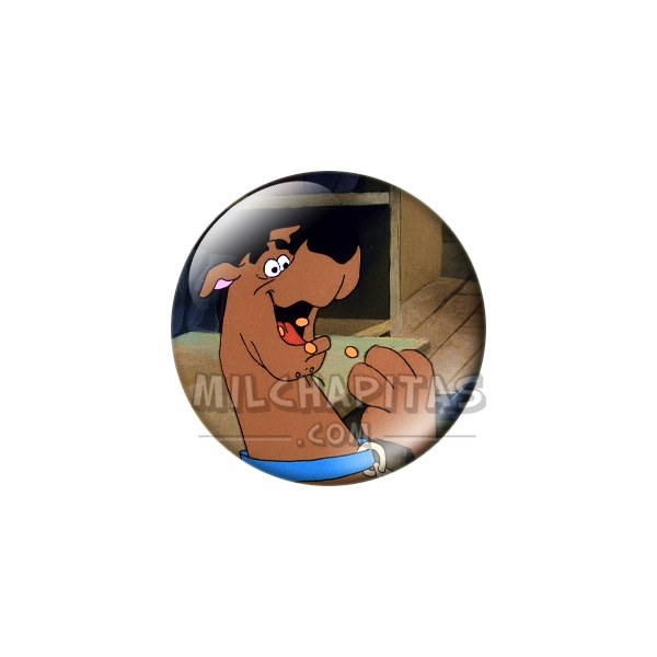 Chapa de Scooby Doo: Scooby-Doo (Comiendo)