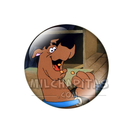 Chapa de Scooby Doo: Scooby-Doo (Comiendo)
