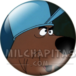 Chapa de Scooby Doo: Scooby-Doo (Con Gorra)