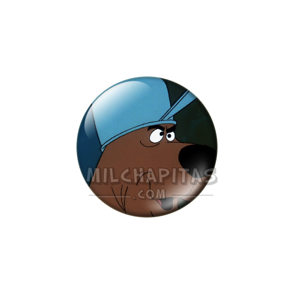 Chapa de Scooby Doo: Scooby-Doo (Con Gorra)