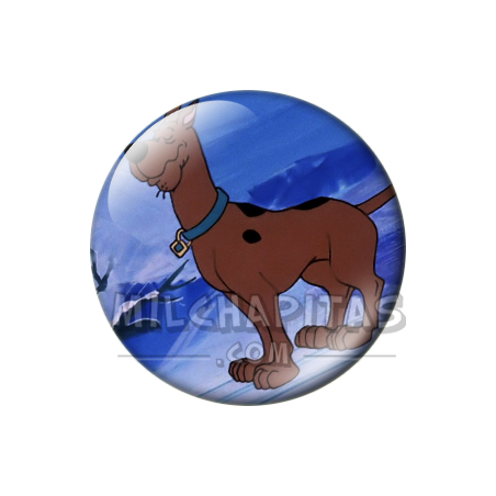 Chapa de Scooby Doo: Scooby-Doo (Deslizándose)
