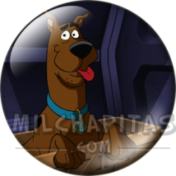 Chapa de Scooby Doo: Scooby-Doo (En la Caja)