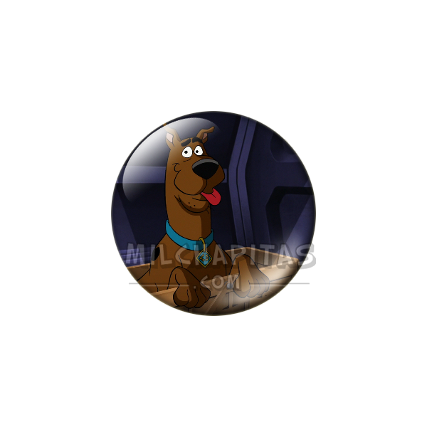 Chapa de Scooby Doo: Scooby-Doo (En la Caja)