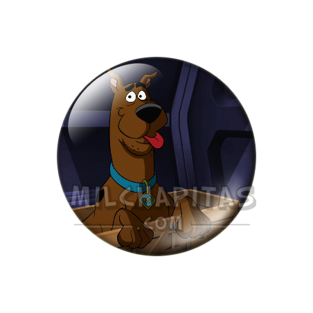 Chapa de Scooby Doo: Scooby-Doo (En la Caja)