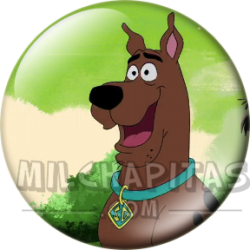 Chapa de Scooby Doo: Scooby-Doo (Entre Palmeras)