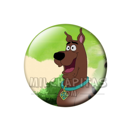 Chapa de Scooby Doo: Scooby-Doo (Entre Palmeras)