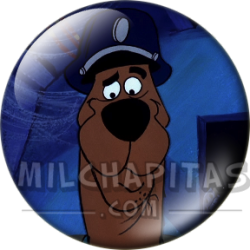 Chapa de Scooby Doo: Scooby-Doo (Policía)