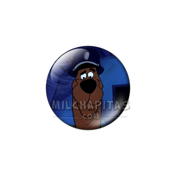 Chapa de Scooby Doo: Scooby-Doo (Policía)