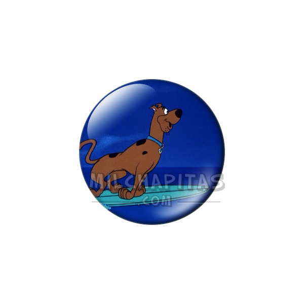 Chapa de Scooby Doo: Scooby-Doo (Surfeando)