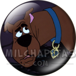 Chapa de Scooby Doo: Scooby-Doo (Triste)