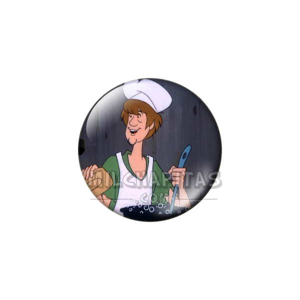 Chapa de Scooby Doo: Shaggy (Cocinero)