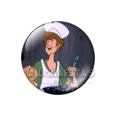Chapa de Scooby Doo: Shaggy (Cocinero)