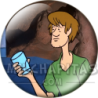 Chapa de Scooby Doo: Shaggy (Con el Vaso)
