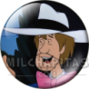 Chapa de Scooby Doo: Shaggy (Con Sombrero Blanco)