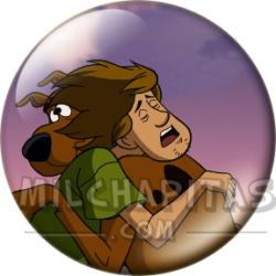 Chapa de Scooby Doo: Shaggy y Scooby-Doo (Abrazados)