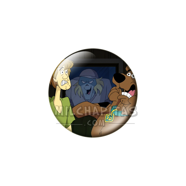 Chapa de Scooby Doo: Shaggy y Scooby-Doo (Asustados)