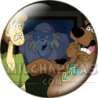 Chapa de Scooby Doo: Shaggy y Scooby-Doo (Asustados)
