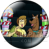 Chapa de Scooby Doo: Shaggy y Scooby-Doo (Con Palomitas)
