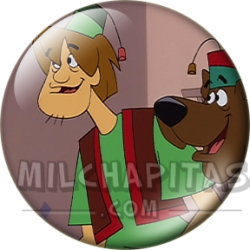Chapa de Scooby Doo: Shaggy y Scooby-Doo (Disfrazados)