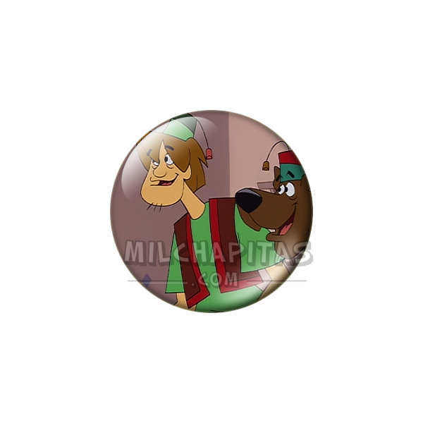 Chapa de Scooby Doo: Shaggy y Scooby-Doo (Disfrazados)