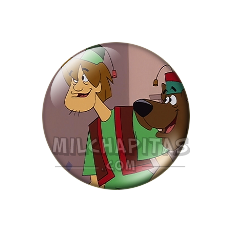 Chapa de Scooby Doo: Shaggy y Scooby-Doo (Disfrazados)
