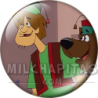 Chapa de Scooby Doo: Shaggy y Scooby-Doo (Disfrazados)