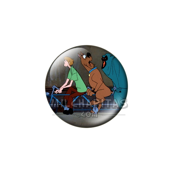 Chapa de Scooby Doo: Shaggy y Scooby-Doo (En Tándem)